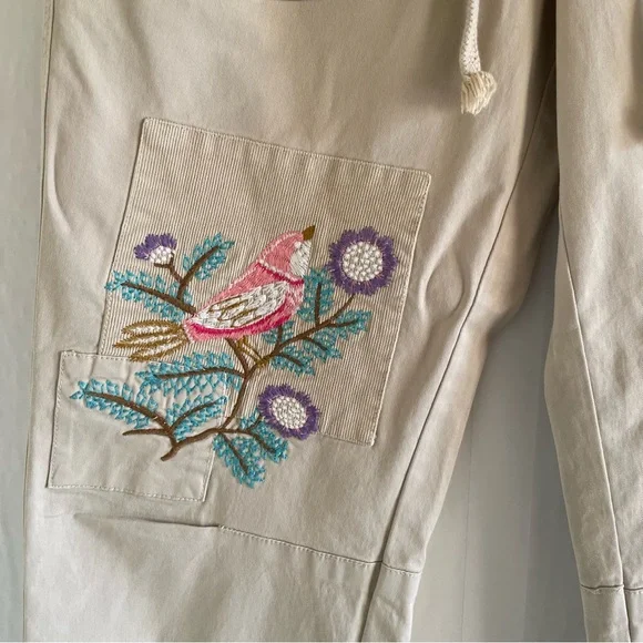 Sundance Ariel Embroidered Pants Size P4 - Picture 10 of 11